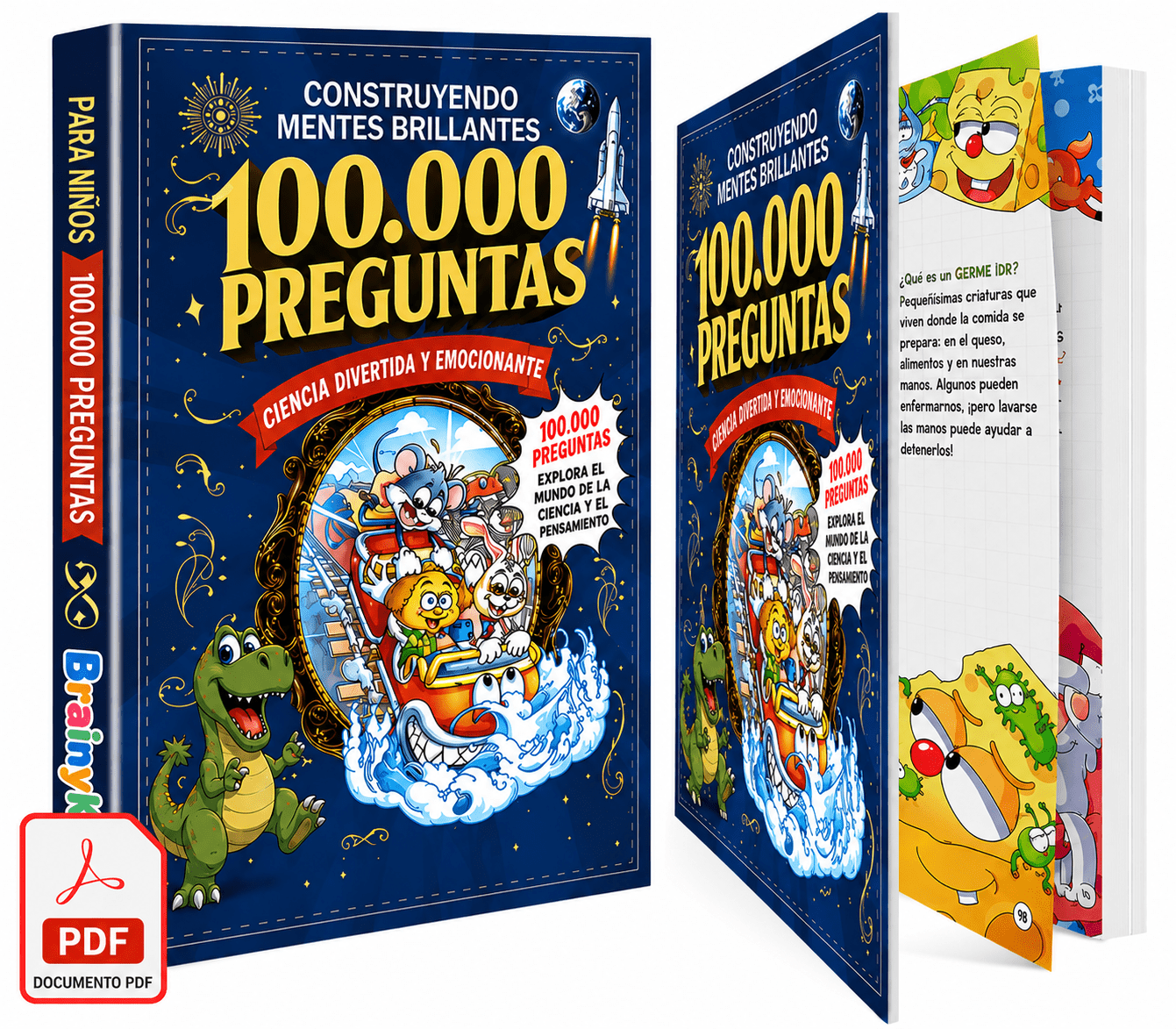 eBook: 100.000 Preguntas - Formando Mentes Jóvenes Brillantes - Timefield