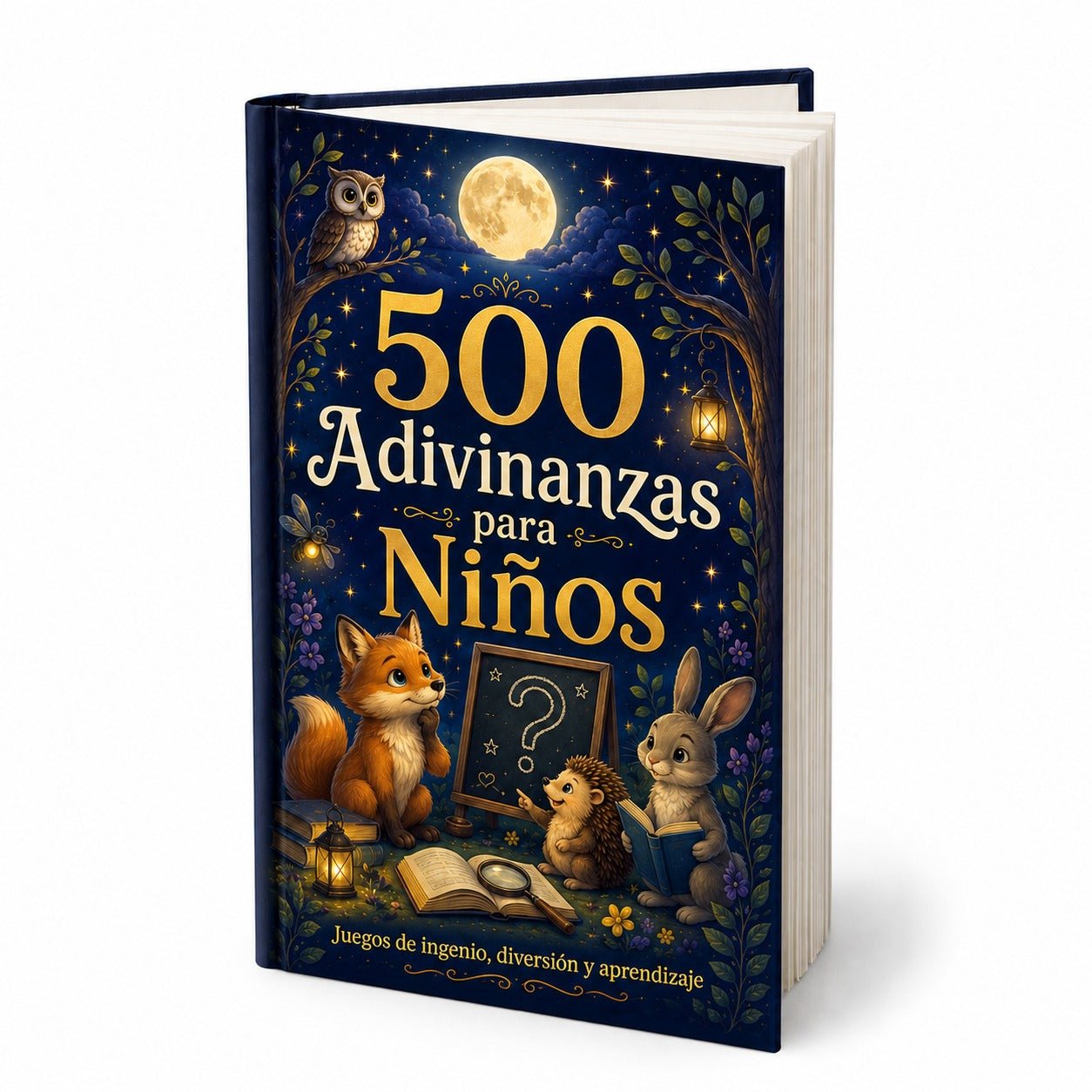 500 Adivinanzas para Niños - Juegos de ingenio, diversión y aprendizaje - Timefield