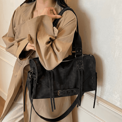 Tassi - Motorcycle Style Shoulder/Handbag - Timefield