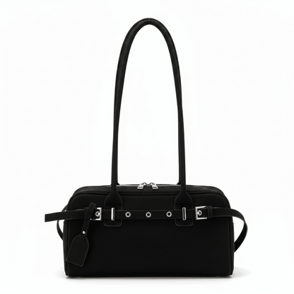 Rely - Exclusive Retro Suede Shoulder Bag - Timefield